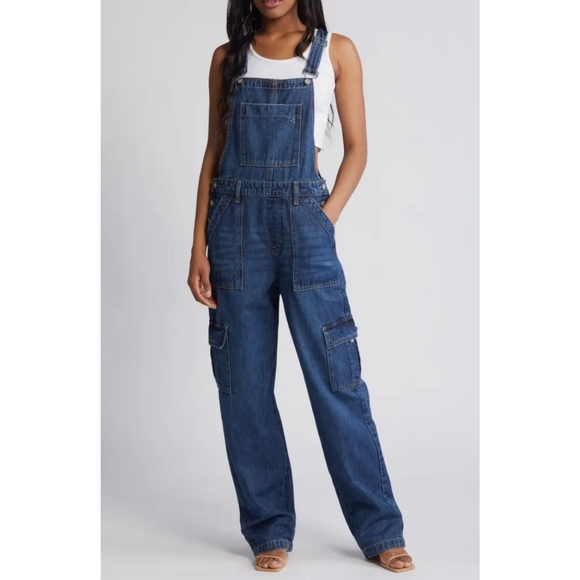Hidden Jeans Dylan Denim Overalls - Picture 1 of 10